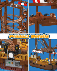 Sosuy educational STEM toy gears and tracks promotes early engineering skills.