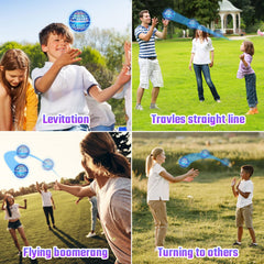 Sosuy Flying Orb Ball blue outdoor play ready for parks and picnics
