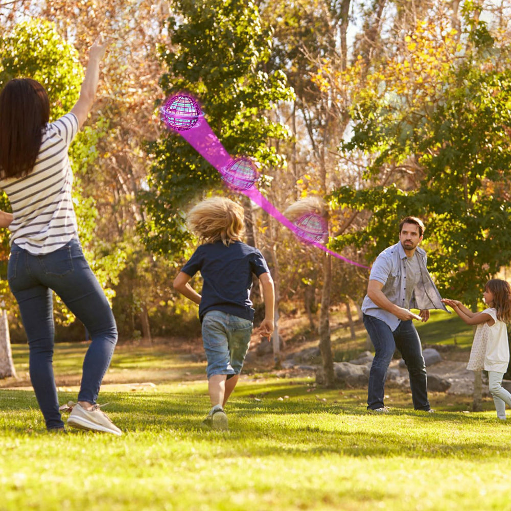 Sosuy Flying Orb Ball performs dazzling stunts outdoors, ideal for active play.