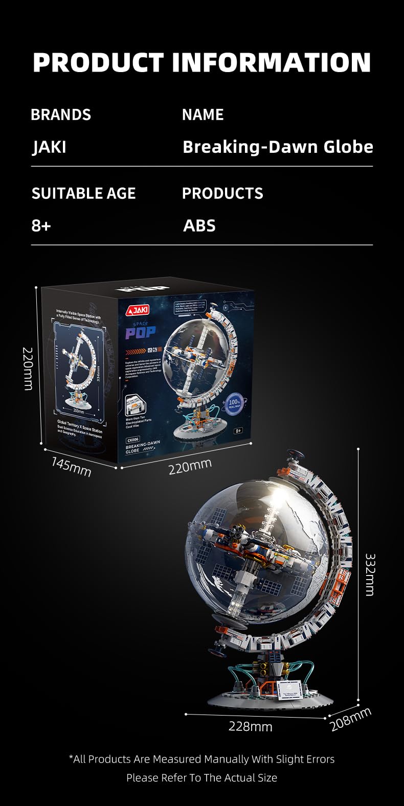 Sosuy geography meets space science in a single project.