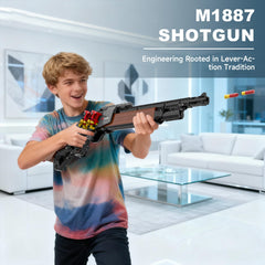 Sosuy M1887 1370+ piece build challenges adults and teens.