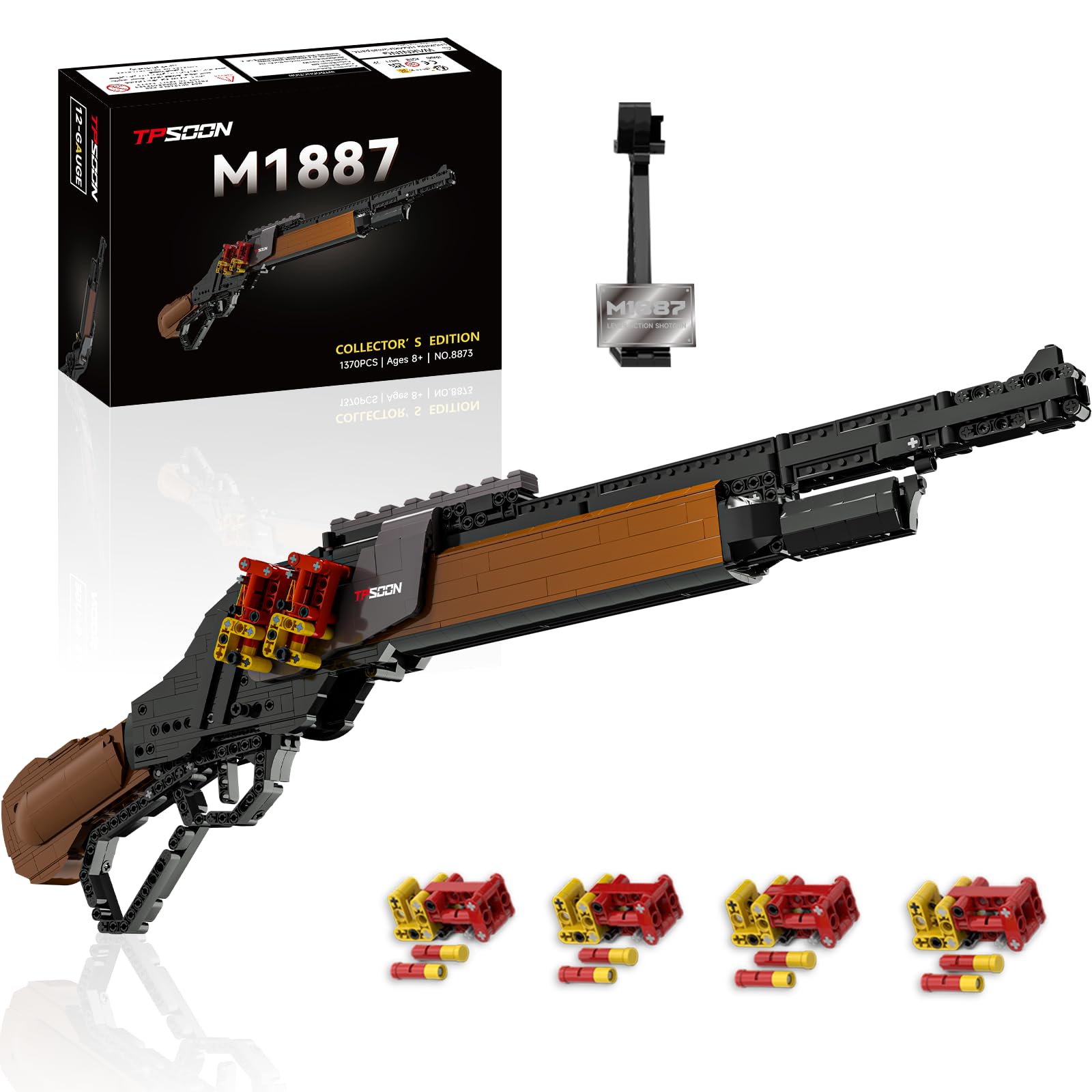 Sosuy M1887 one-to-one design model gun for display and play realism.