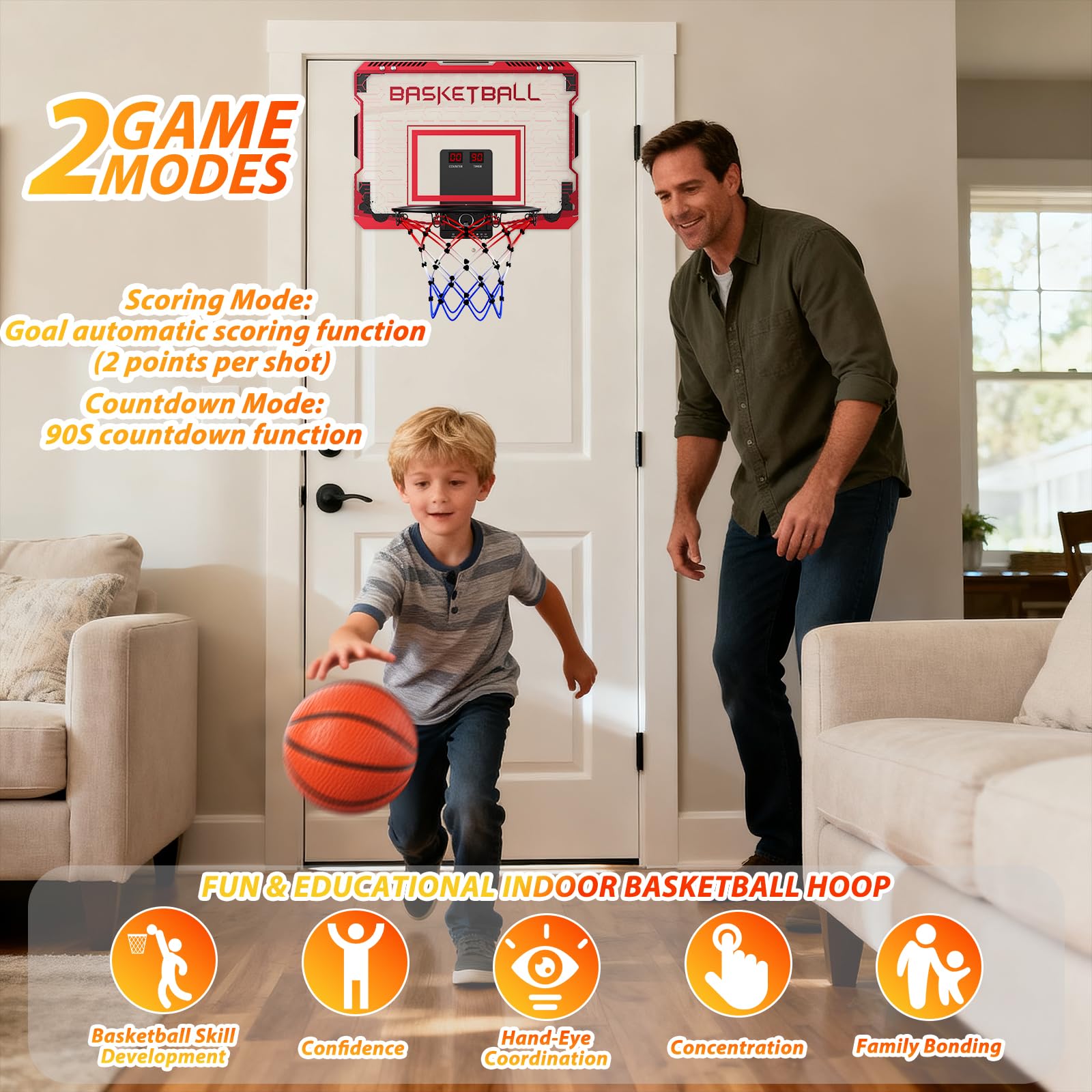 SOTAONE countdown mode supports paced practice sessions for kids