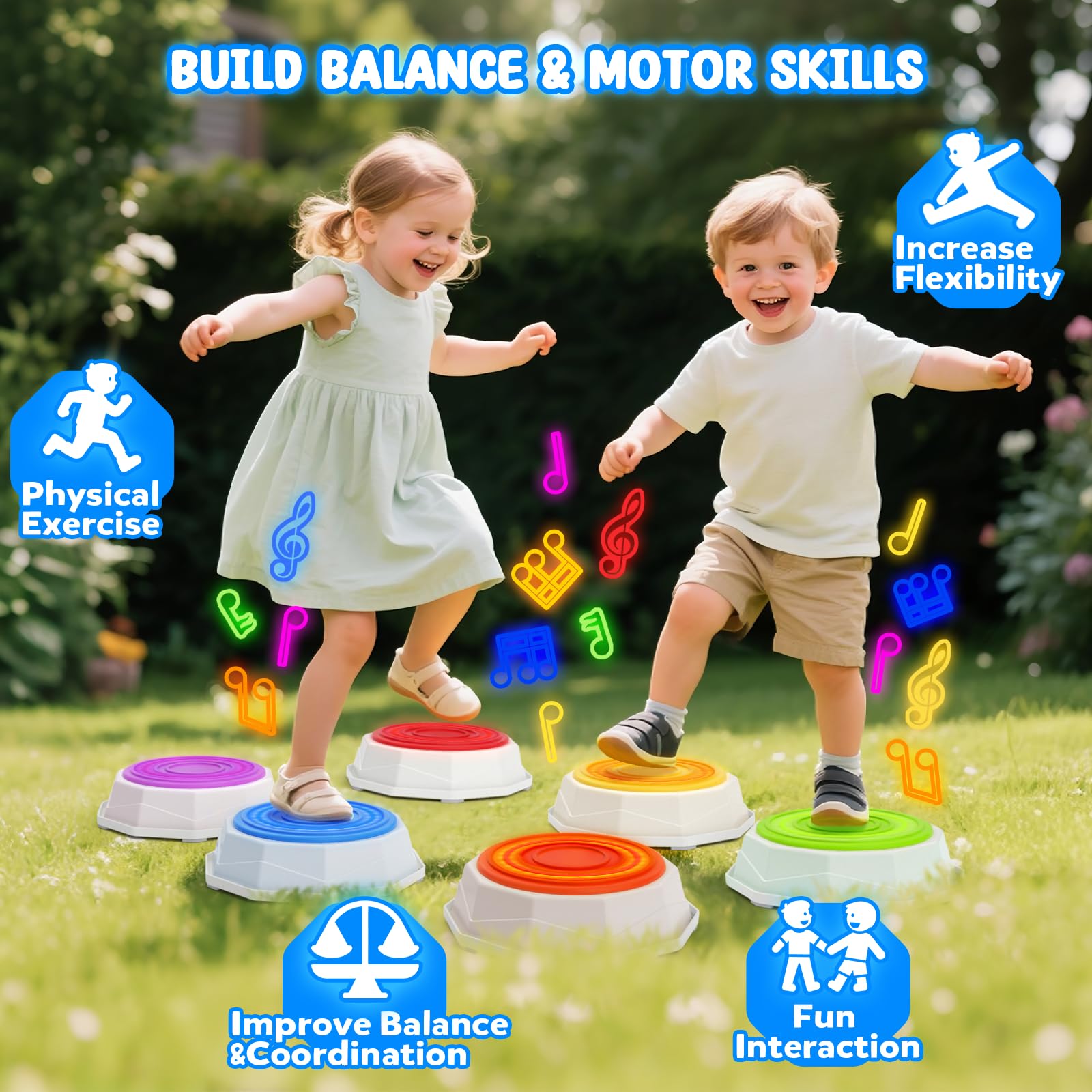SOTAONE stones work indoors or outdoors on carpet or grass.