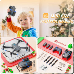 SOTAONE S350 dual batteries extend flight time for more fun.