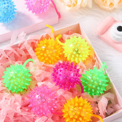 Sotiff LED spiky ball during a night-game glow session
