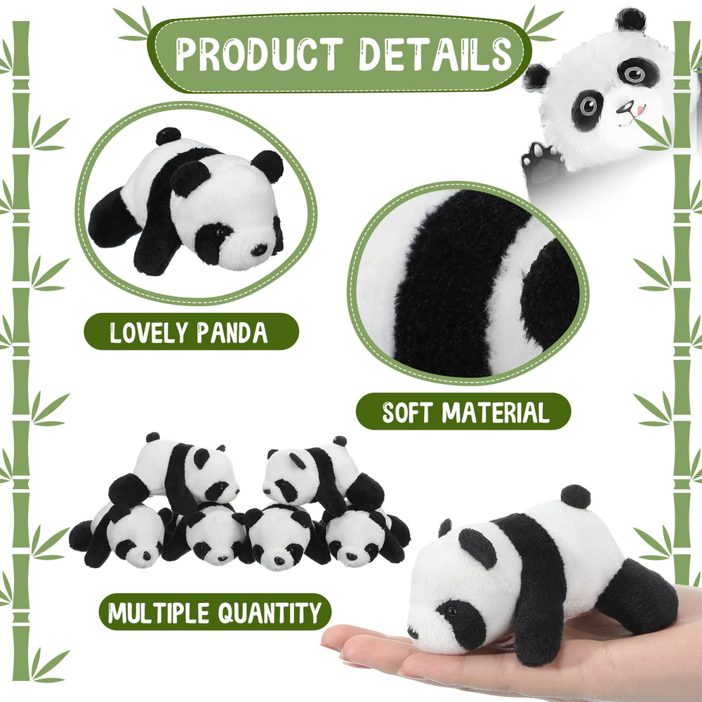 Sotiff Panda Plush 4-inch bedside decor for cozy bedtime