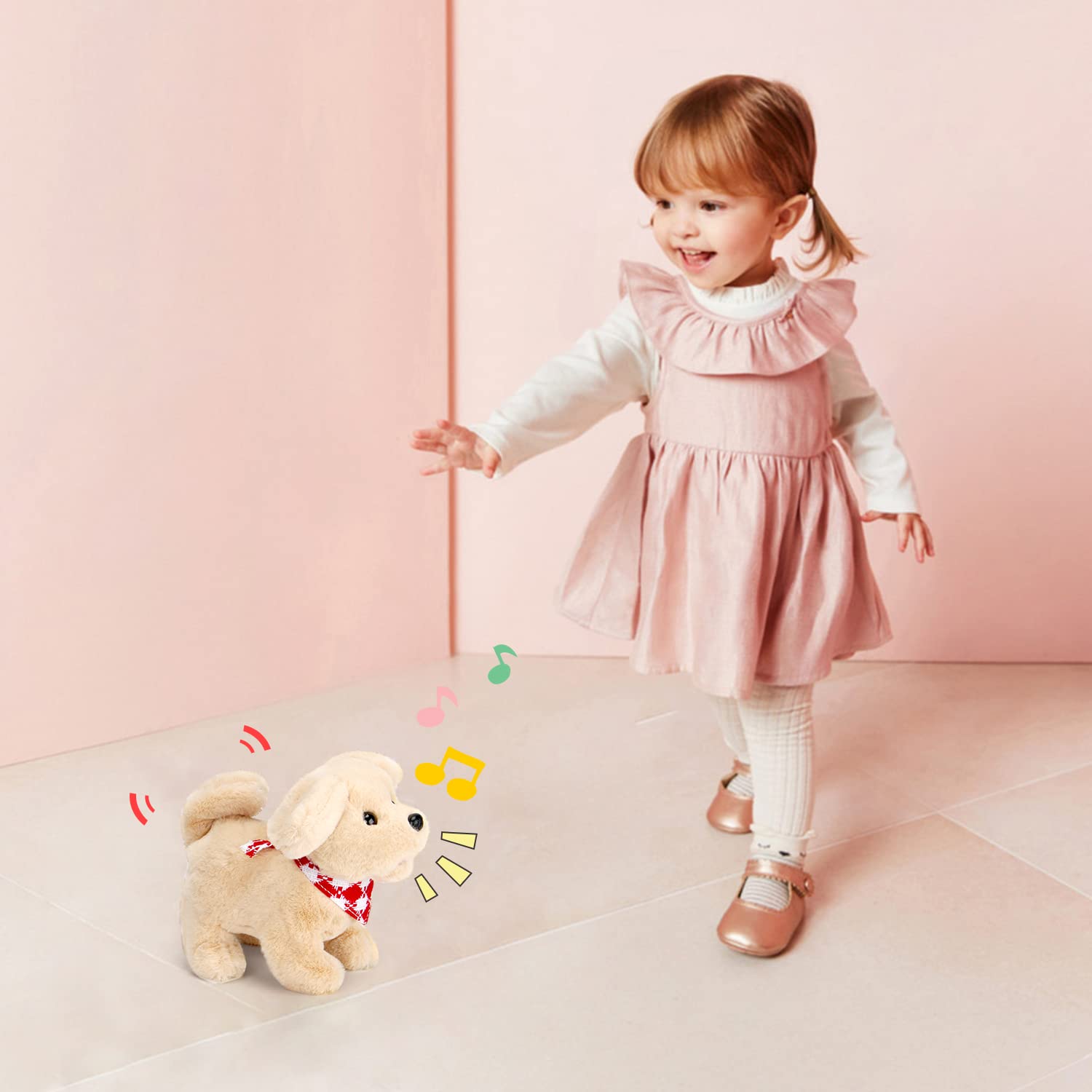 Sotodik corgi plush toy makes indoor or outdoor playtime fun.