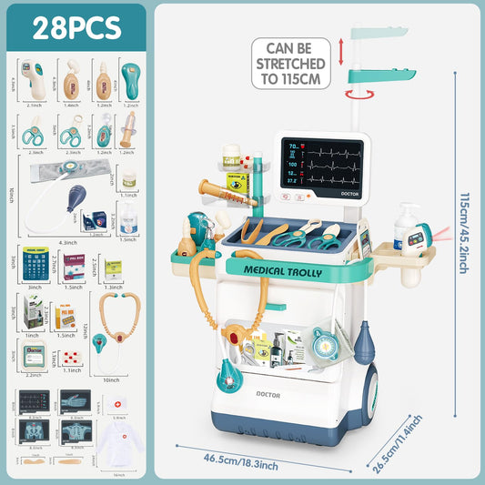Sotodik Doctor Kit stethoscope for realistic heartbeat checks during pretend play
