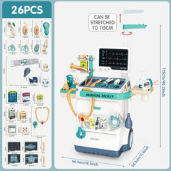 Sotodik Doctor Kit syringe and gauges for safe imaginative medical play.