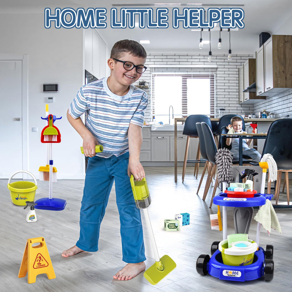 Sotodik Kids Cleaning Set inspires cooperative play and sharing with friends