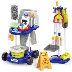 Sotodik Kids Cleaning Set vacuum realistic in action promotes imaginative housekeeping play