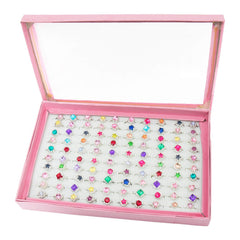 SOTOGO ONEST cute rings in gift box for imaginative dress-up play
