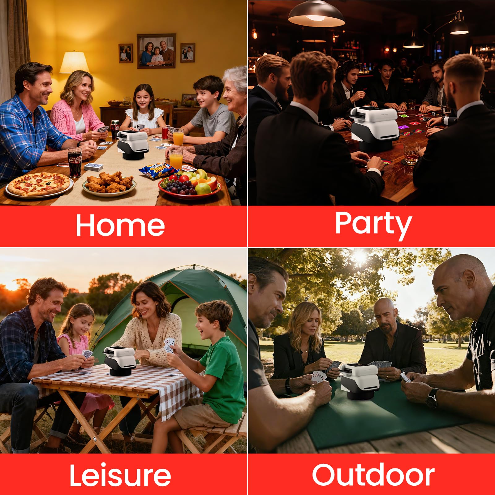 SouAny built-in presets for Texas Hold'em and UNO for instant play.