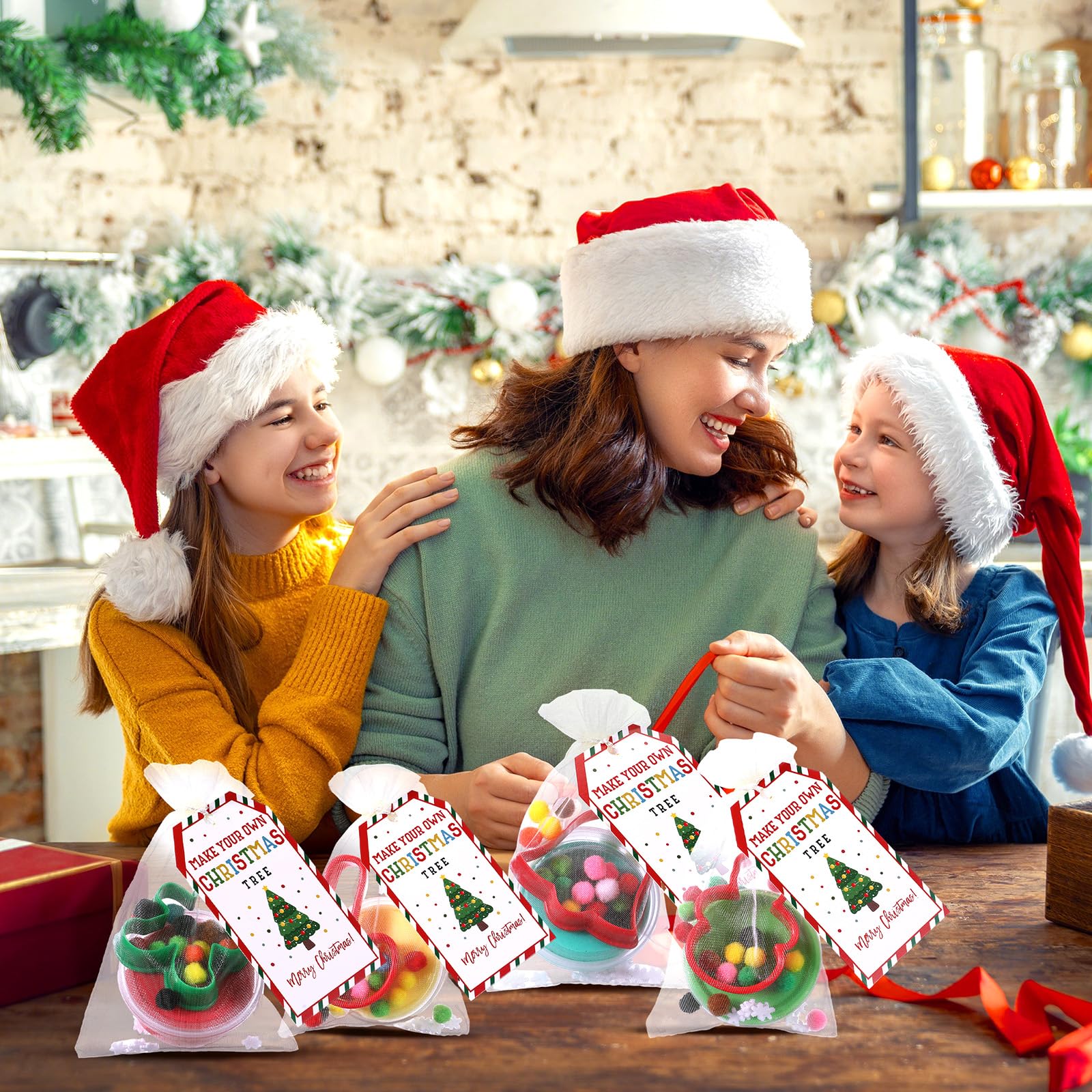 Soulchen Christmas clay snowflakes showcase delicate holiday accents for decorations.