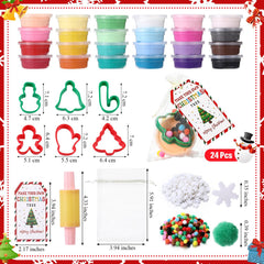Soulchen Christmas clay sticks 24 provide precise control for detailed designs.
