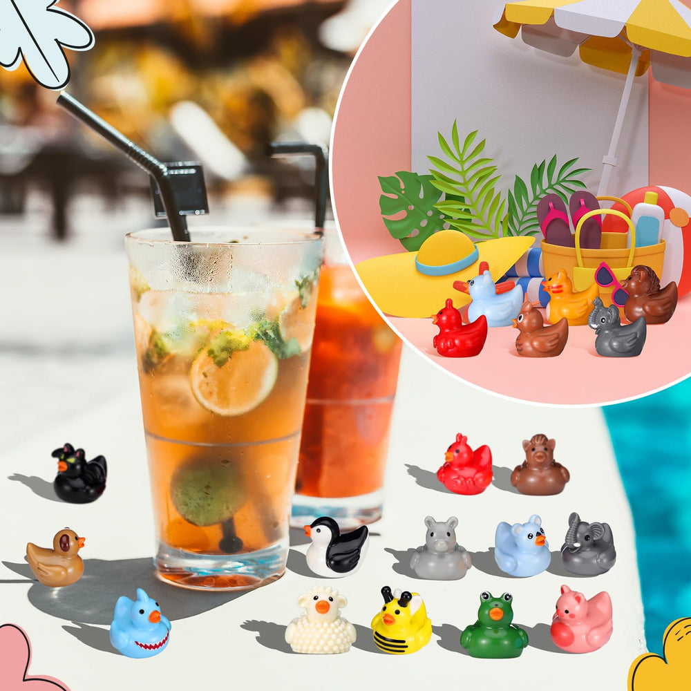 Soulchen flamingo resin mini figure brightens shelves