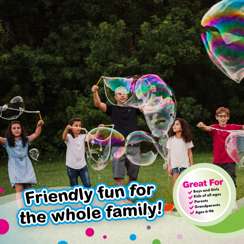South Beach Bubbles colorful outdoor toy perfect for parties.