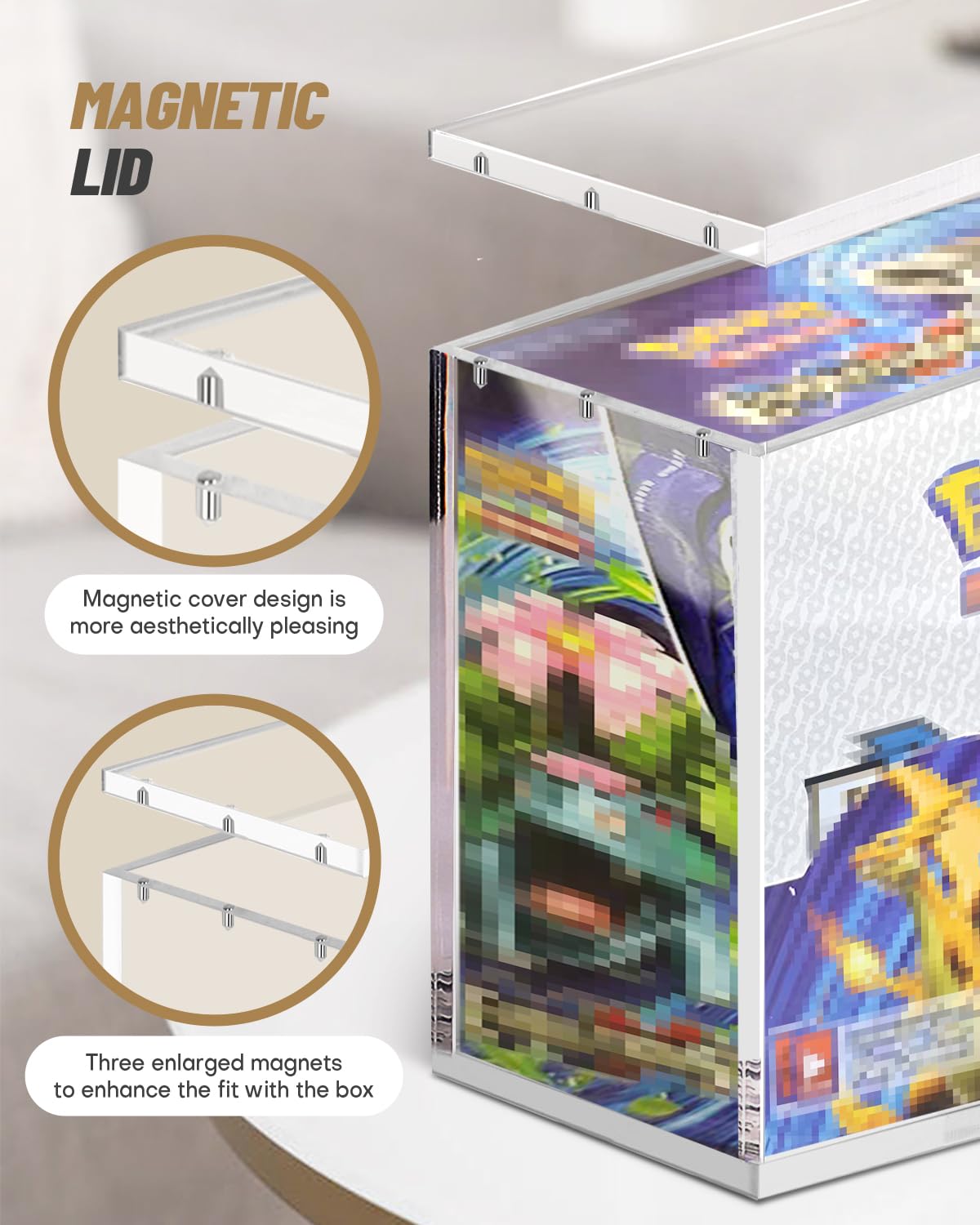 SOWANO premium acrylic construction emphasizes durable, anti-scratch, anti-yellowing design