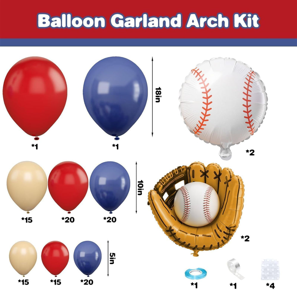 Sowide brown baseball glove foil balloons add sporty flair