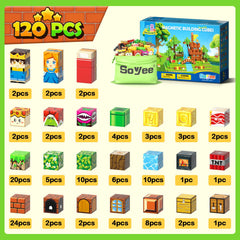 Soyee 1inch magnetic cubes prevent swallowing and support safe play.