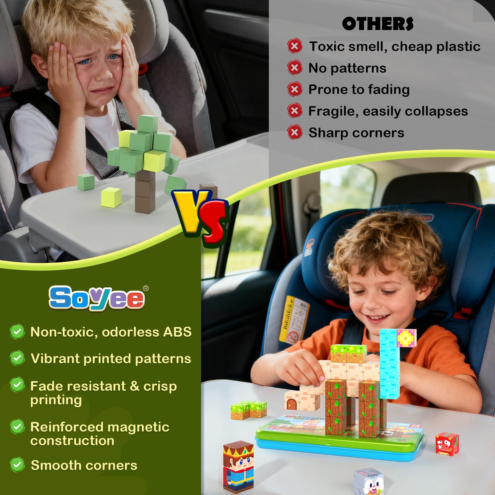 Soyee building set for kids enabling imaginative play and learning