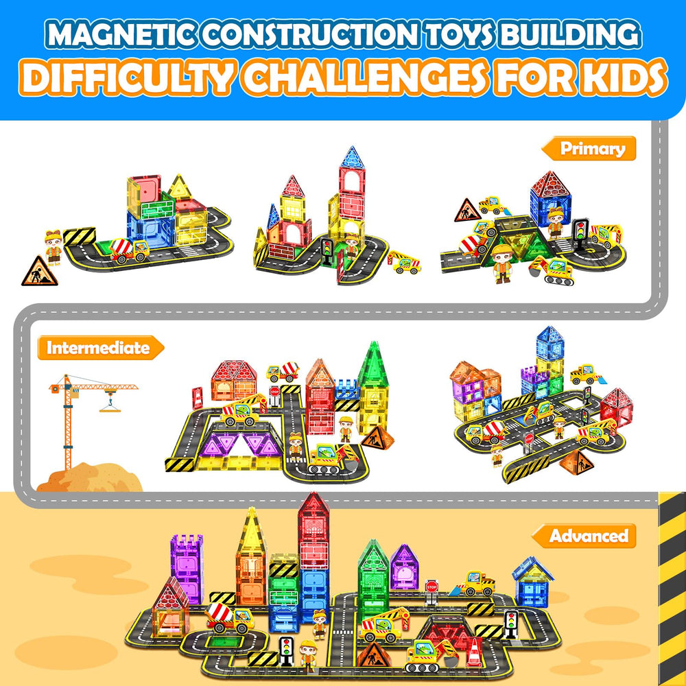 Soyee construction vehicles boost imaginative city-building and motor skill practice
