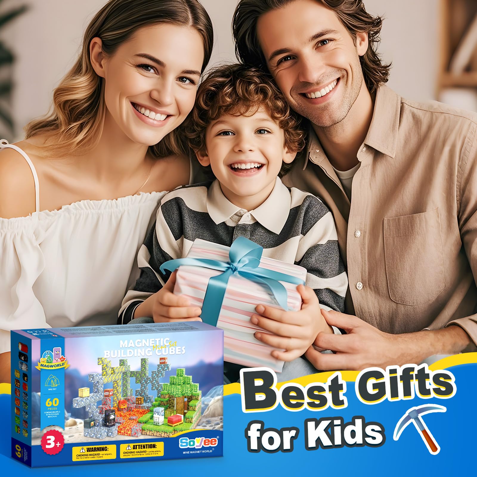 Soyee gift-ready magnetic toy for birthdays and holidays, inspiring exploration.