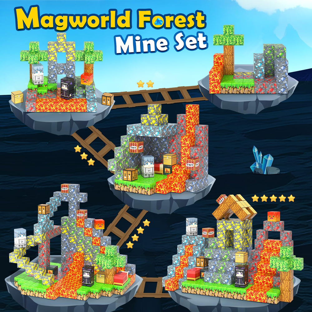 Soyee magnet toy supports STEM learning through hands-on magnetism and spatial skills.