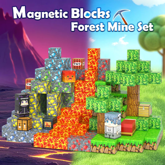 Soyee magnetic blocks 1inch cubes highlight sturdy magnets for durable builds.