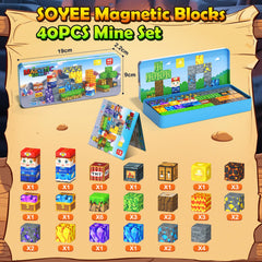 Soyee Magnetic Blocks build structures and spark creativity