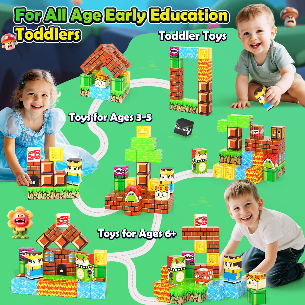 Soyee blocks compatible with 0.8-inch cubes for easy expansion.