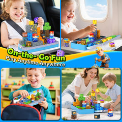 Soyee Magnetic Blocks storage base doubles as a surface