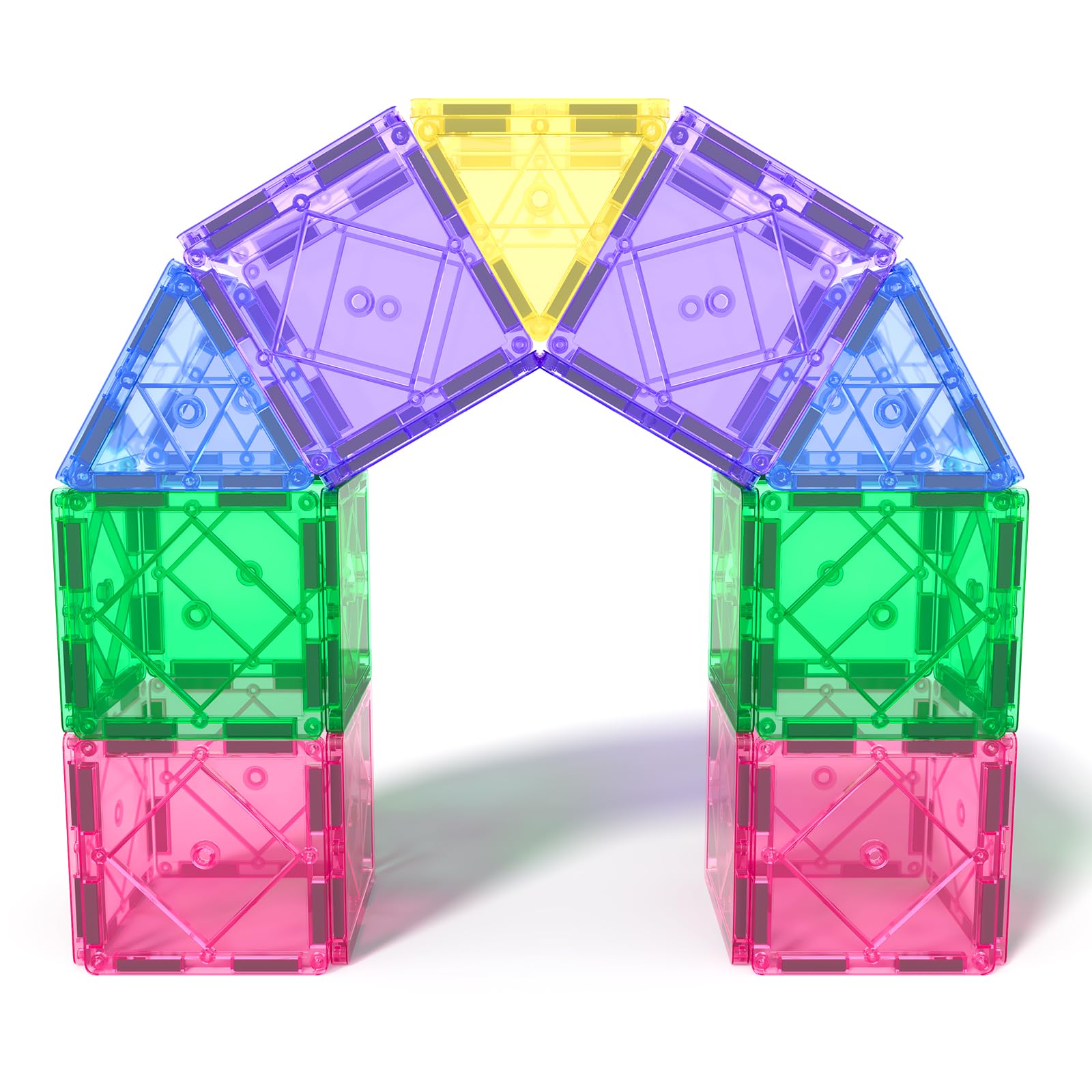 Soyee Magnetic Tiles safe for ages 3-5 with sturdy build
