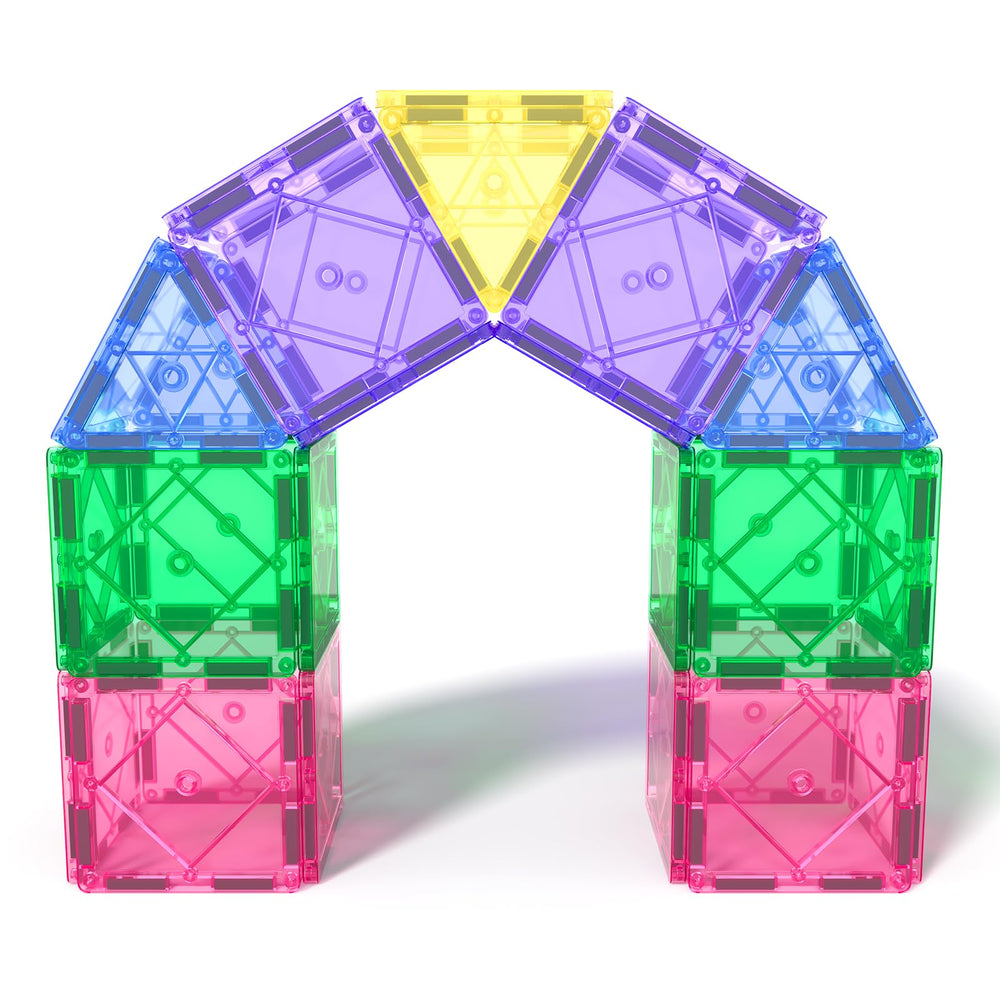 Soyee Magnetic Tiles safe for ages 3-5 with sturdy build