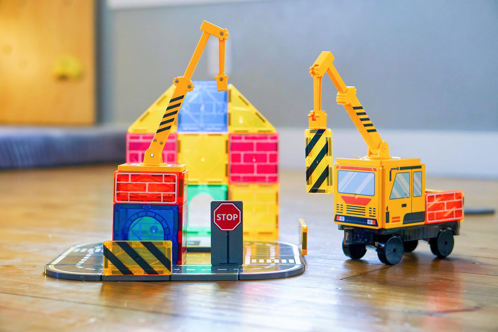 Soyee magnetic tiles gift set ready for birthdays