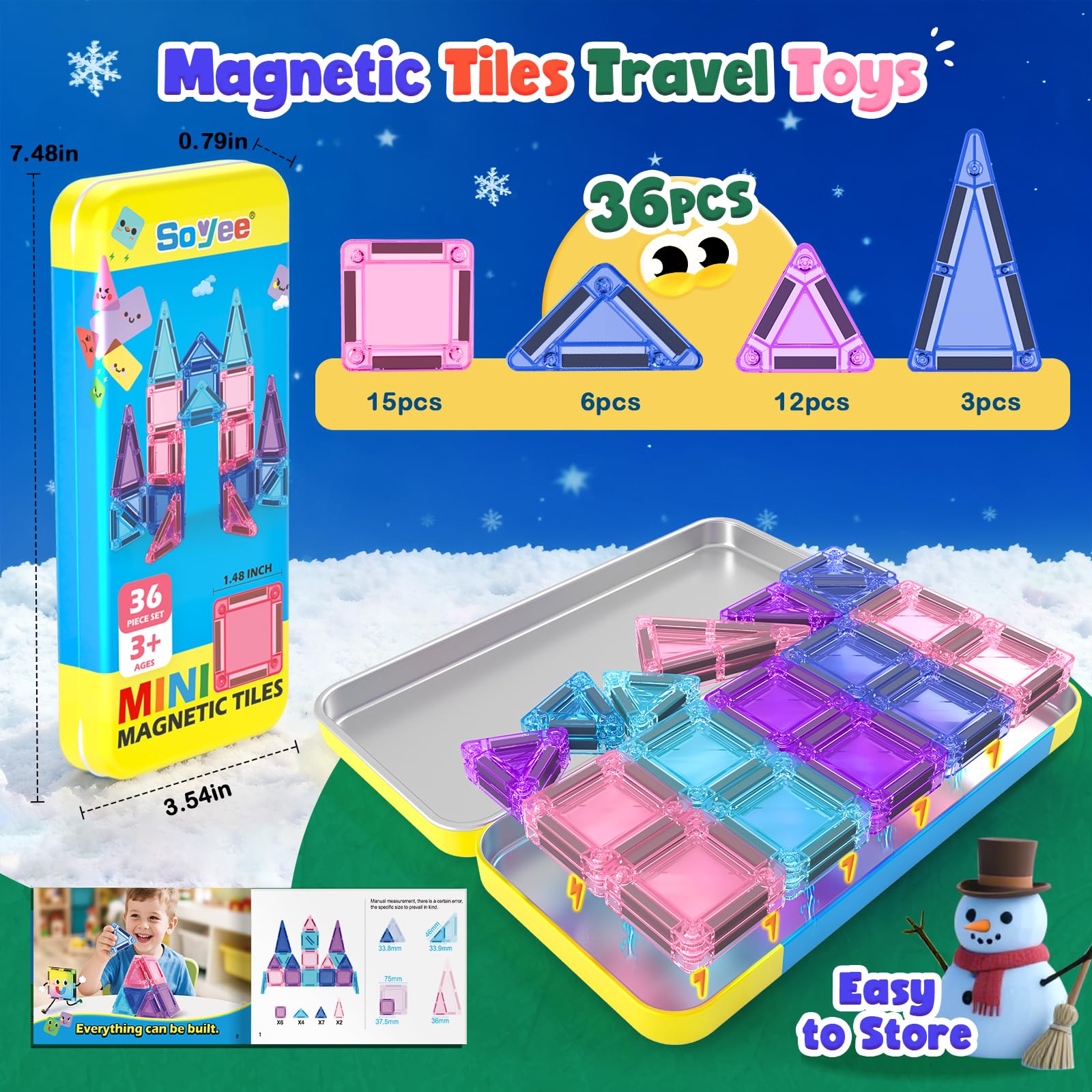 Soyee magnetic tiles encourage STEM-inspired exploration for kids