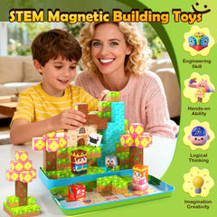 Soyee open-ended set encouraging STEM exploration through balance and symmetry