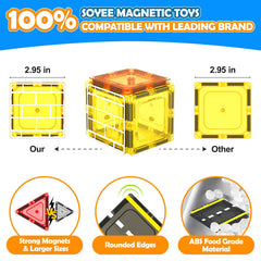 Soyee safe ABS plastic ensures smooth edges and durable use
