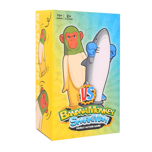 SOYUOI Banana Monkey vs SharkMan card launch for family fun and quick setup