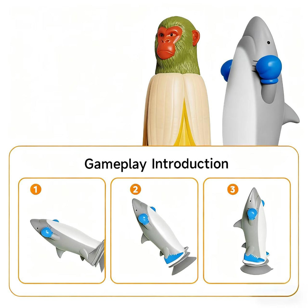 SOYUOI Banana Monkey vs SharkMan edge-to-edge card patterns for scoring