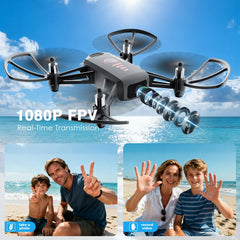 Sozun drone FPV live feed provides real-time viewing from above.