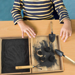SPACECARE Wooden box features a smooth, easy-to-clean surface.