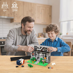 Spaciolo Halloween Building Set 594-piece set showcases detailed construction for creative play
