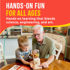 SparkJump family crafting bonding session strengthens conversations and shared achievement.