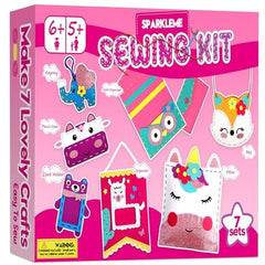 SparkleMe sewing kit fox bag project showcases beginner-friendly stitching for creative play