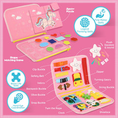 SparkleMe busy board shape puzzles and textures spark recognition