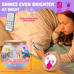 SparkleMe Unicorn Terrarium Kit birthday gift ideas for young makers.
