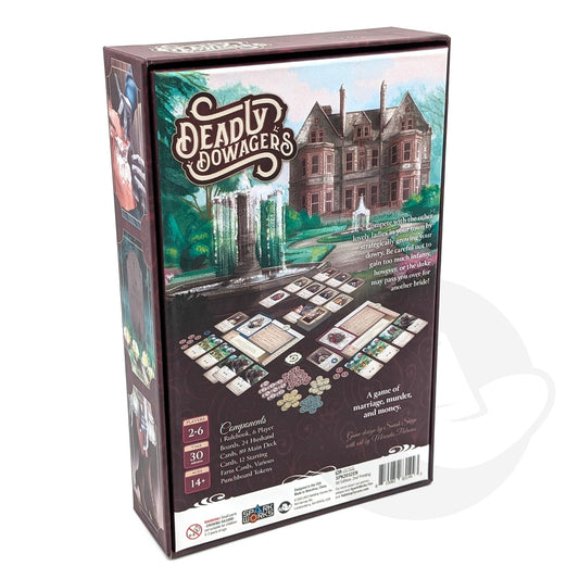 SparkWorks Deadly Dowagers cards set highlights quirky characters for strategic drafting.