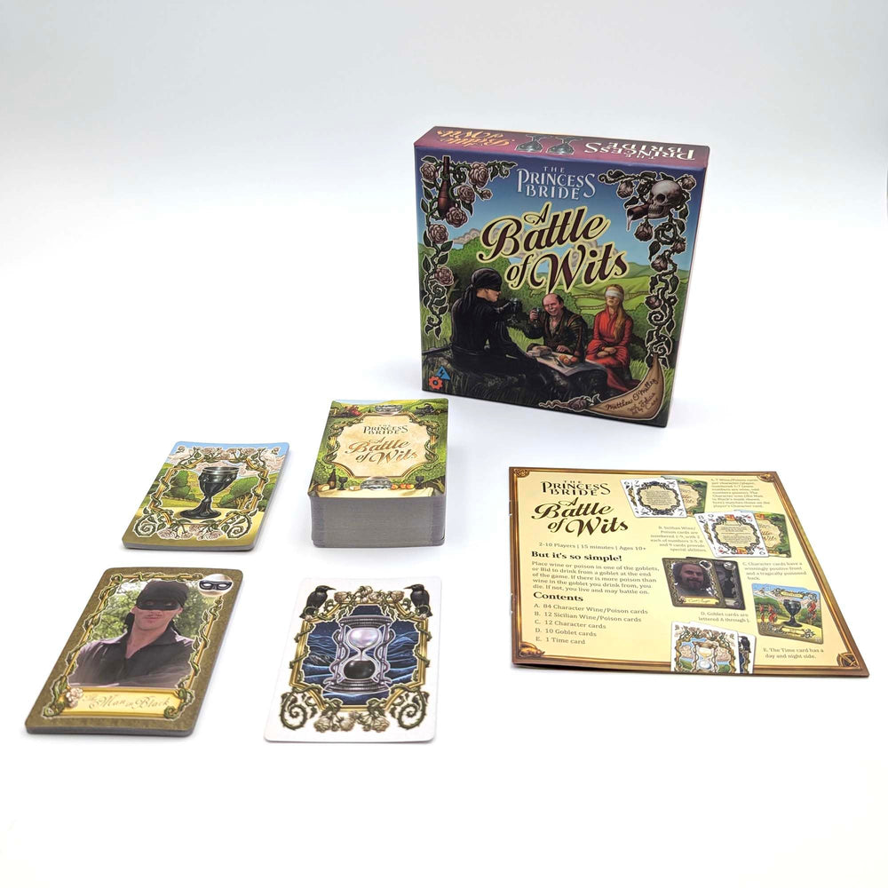 SparkWorks Princess Bride Battle of Wits goblets bring dramatic tension